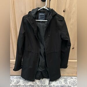 Mountain Warehouse Hilltop II Womens Waterproof Jacket-Black